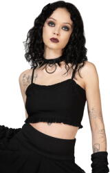 KILLSTAR Tricou femei KILLSTAR - Ines Crop - Negru - KSRA009439