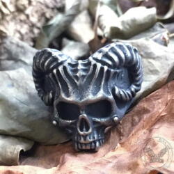 NNM Inel Horned Devil Skull - 27238689