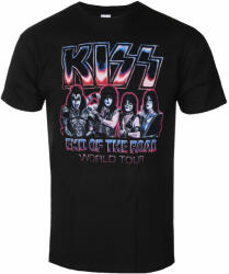 NNM Tricou pentru bărbați Kiss - End Of The Road Tour 2023 - Ardere Chrome Negru - 50216900