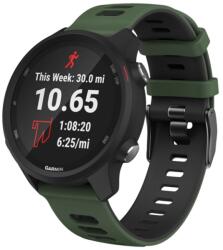  KÉTSZÍNŰ szíj Garmin Vivoactive 3 fekete-zöld