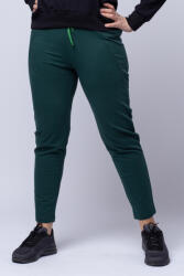 Pierino Pantaloni sport verzi, din bumbac, cu buzunare laterale Verde S