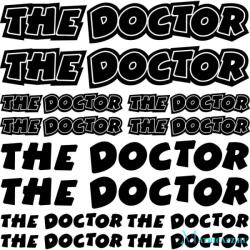  The Doctor szponzor matrica szett
