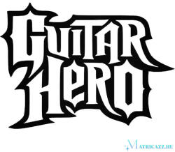  Guitar Hero "1" matrica
