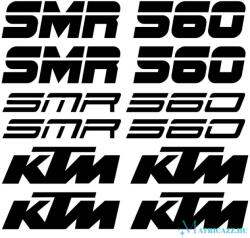 KTM SMR 560 matrica szett
