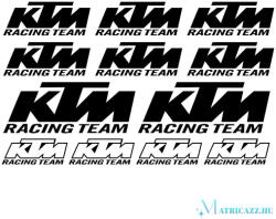 KTM Racing Team matrica szett