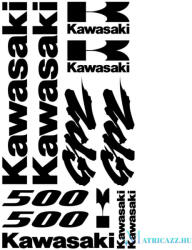 Kawasaki GPZ 500 matrica szett