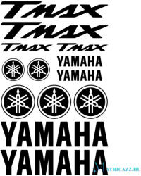 Yamaha TMAX matrica szett