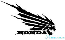 Honda halálfej szárny matrica