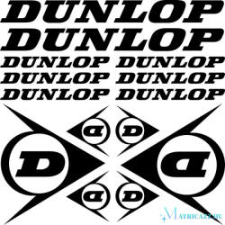 Dunlop szponzor matrica szett