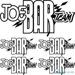 Joe Bar Team szponzor matrica szett