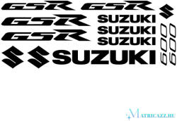 Suzuki GSR 600 "1" matrica szett