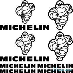 Michelin szponzor matrica szett