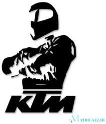 KTM motoros matrica