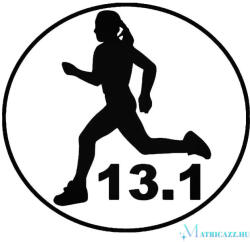 13.1 Női félmaraton matrica