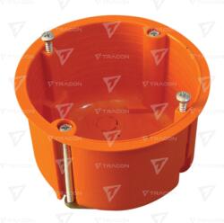 TRACON Doză ghips-carton, fără capac, portocaliu 65×45mm (GD6021)
