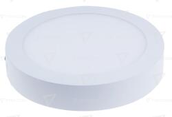 TRACON Panou LED aparent, rotund, alb 85-265 VAC, 18 W, 1200 lm, D=220 mm, 4000 K, IP20, EEI=G (LED-DLF-18NW)