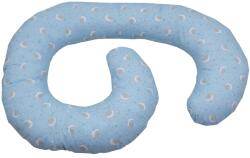 MyKids Perna De Alaptare Multifunctionala MyKids Cat on Moon Blue - bekid