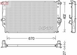 DENSO Radiator, racire motor DENSO DRM50092