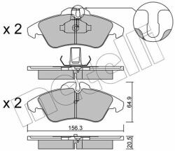 METELLI set placute frana, frana disc METELLI 22-0256-0