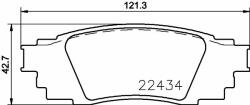 BREMBO set placute frana, frana disc BREMBO P 83 160 - centralcar