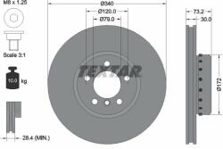 TEXTAR Disc frana TEXTAR 92264925 - centralcar