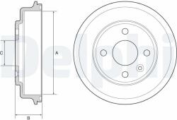 DELPHI Beben Ham. Chevrolet Aveo 03- - centralcar - 119,75 RON