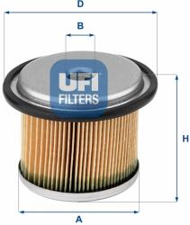 UFI filtru combustibil UFI 26.676. 00