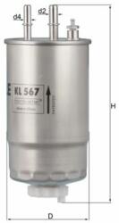 MAHLE Filtr Paliwa - centralcar - 215,09 RON