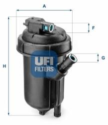 UFI filtru combustibil UFI 55.125. 00 - centralcar
