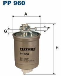 FILTRON filtru combustibil FILTRON PP 960 - centralcar