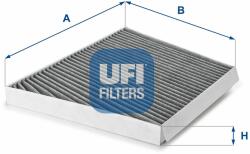 UFI Filtru, aer habitaclu UFI 54.133. 00