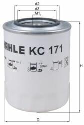 MAHLE filtru combustibil MAHLE KC 171 - centralcar