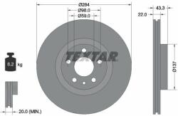 TEXTAR Disc frana TEXTAR 92252803 - centralcar