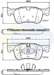 COMLINE set placute frana, frana disc COMLINE - centralcar - 162,41 RON