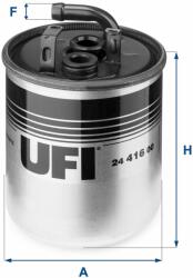 UFI filtru combustibil UFI 24.416. 00
