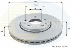 COMLINE Disc frana COMLINE ADC1163V