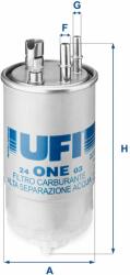 UFI filtru combustibil UFI 24. ONE. 03