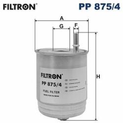 FILTRON filtru combustibil FILTRON PP 875/4 - centralcar