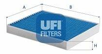 UFI Filtru, aer habitaclu UFI 34.468. 00
