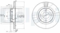 DELPHI Tarcza Ham. Przod - centralcar - 144,52 RON