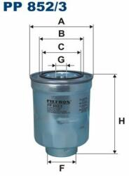 FILTRON filtru combustibil FILTRON PP 852/3 - centralcar