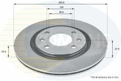 COMLINE Disc frana COMLINE - centralcar - 113,32 RON