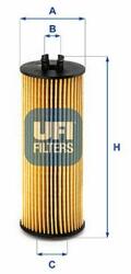 UFI Filtru ulei UFI 25.248. 00