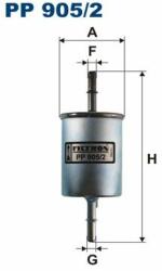 FILTRON filtru combustibil FILTRON PP 905/2 - centralcar