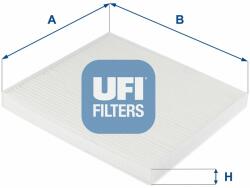 UFI Filtru, aer habitaclu UFI 53.248. 00