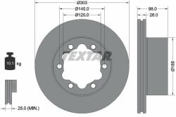 TEXTAR Disc frana TEXTAR 92295303 - centralcar