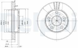 DELPHI Disc frana DELPHI BG3172 - centralcar