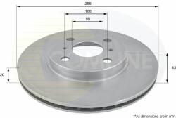 COMLINE Disc frana COMLINE - centralcar - 120,82 RON