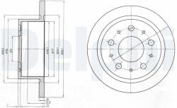 DELPHI Tarcza Ham. Fiat Ducato 06- Tyl - centralcar - 242,12 RON