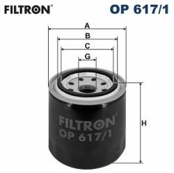 FILTRON Filtru ulei FILTRON OP 617/1 - centralcar